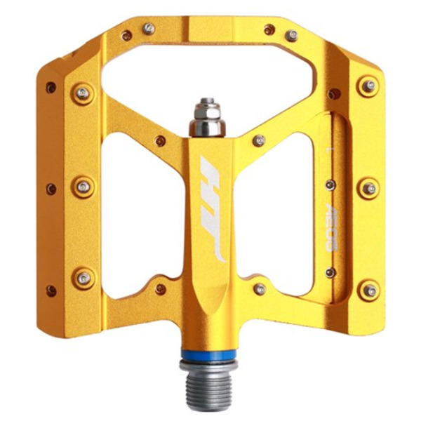 Педали велосипедные HT AE05, золото, AE05104101