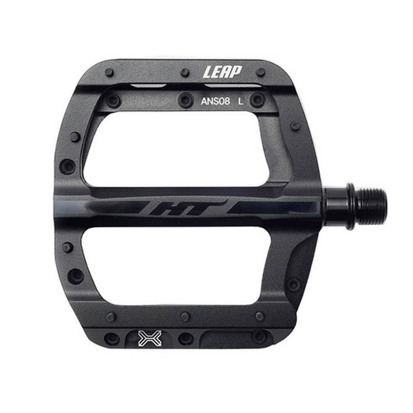 Педали велосипедные HT ANS08 Stealth, черные, 2023, ANS08X1J01D1X1