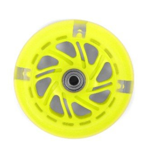 Колесо Vinca Sport для самоката, полиуретан, ABEC 7, 116*23мм, лаймовый, SC 116 lime