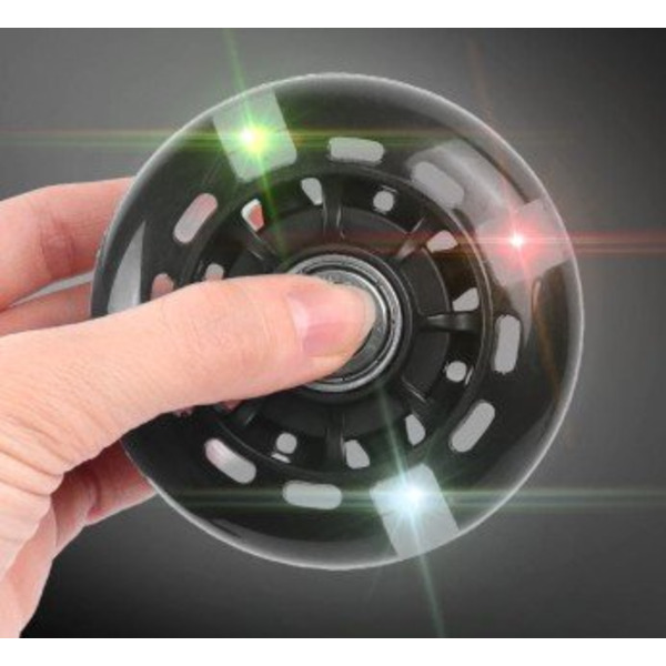 Колесо Vinca Sport для самоката, полиуретан, со светодиодами, ABEC 7, .80*22мм, черное, SC 80 black light