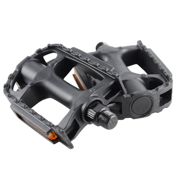 Педали велосипедные FEIMIN FP-806B, 9/16", 106х81 мм, пластик, черный, 1PE120000005