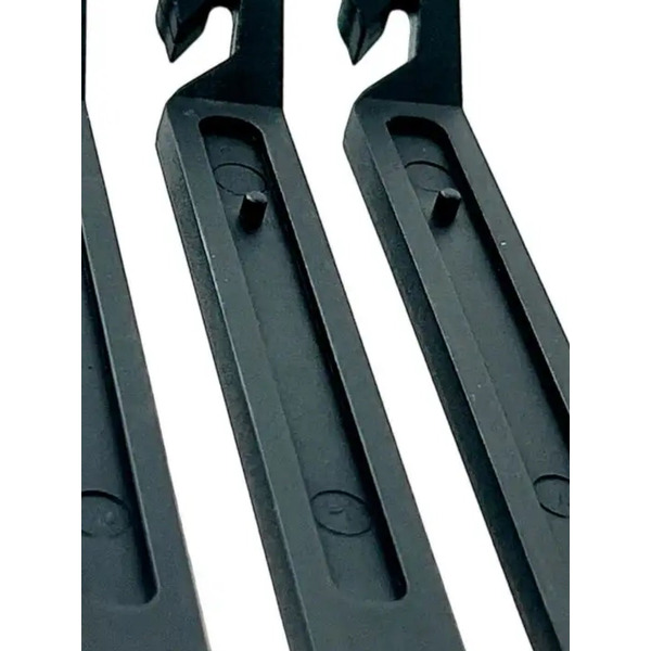 Монтажки TRIX для демонтажа покрышек, комплект 3шт., нейлон, черные, TL-TX-720-0-BK