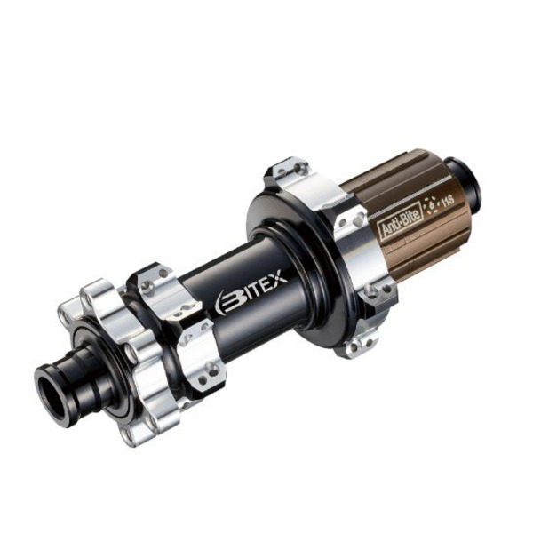 Втулка задняя Bitex BOOST для MTB со стальным барабаном Shimano, под сквозную ось 12 мм, BX404R28H-12-148ST_STHG
