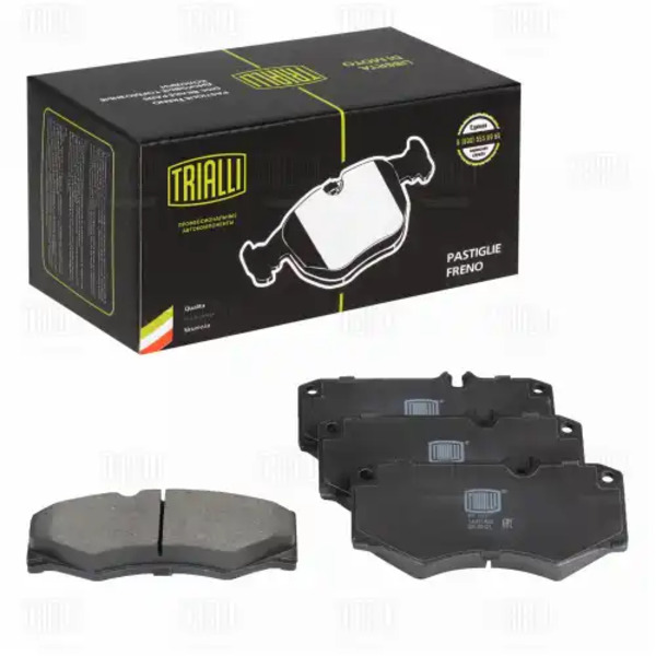 Тормозные колодки дисковые передняя ось TRIALLI PF 1507