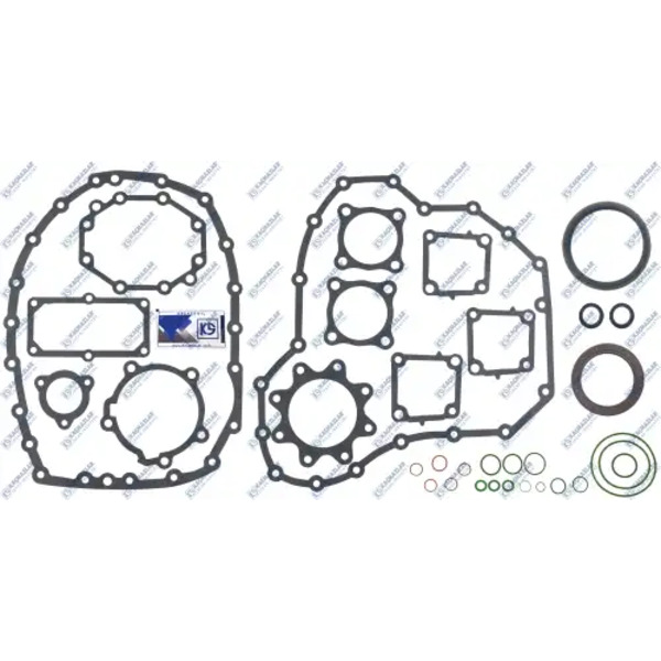 Ремкомплект КПП Scania GR905 прокладки+сальники ( ПОЛНЫЙ) K09.06225 KACMAZLAR