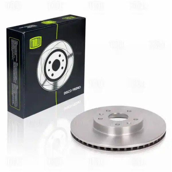 Тормозной диск TRIALLI DF 270201 вентилируемый передняя ось