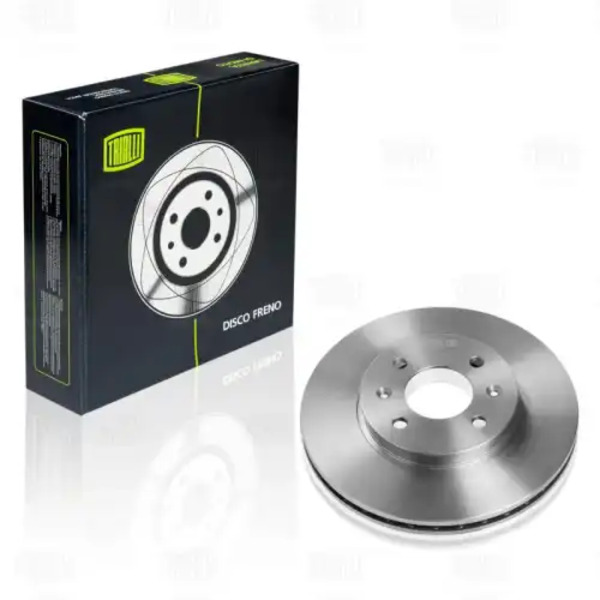 Тормозной диск TRIALLI DF 084710 вентилируемый передняя ось