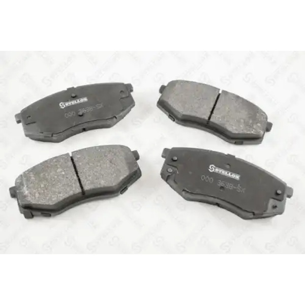 Тормозные колодки дисковые передняя ось STELLOX 000 363B-SX