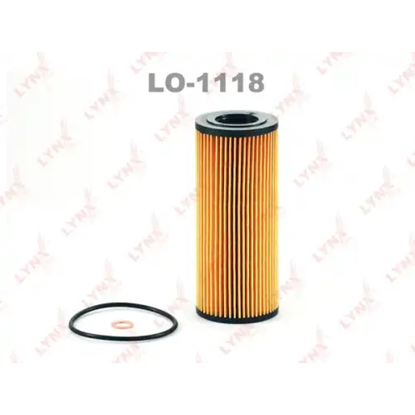 Фильтр масляный LYNXAUTO LO-1118 BMW E46/E61/E65/E90/X3/X5/X6 2.5D-3.5D 03>