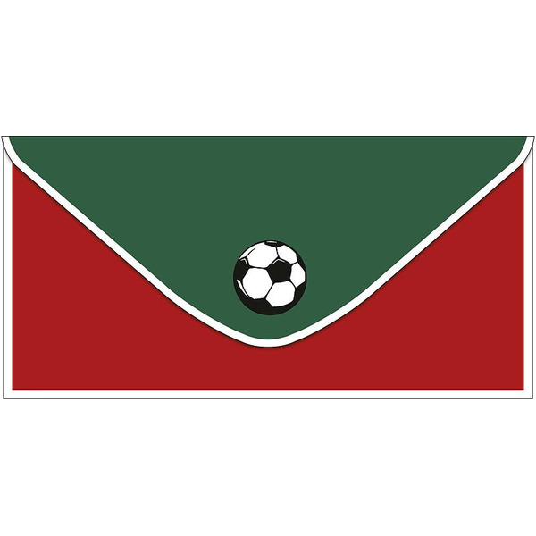 Конверты для денег, Футбольный мяч, 10 шт.