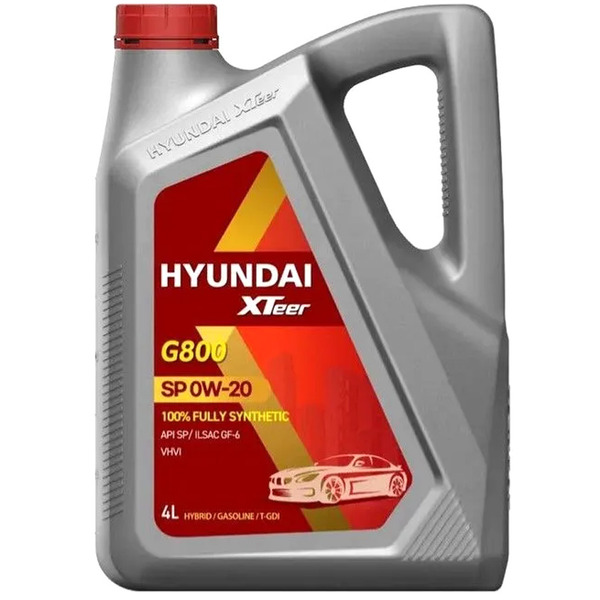 Моторное масло Hyundai Xteer G800 (Gasoline Ultra Efficiency) 0W-20, 4 л