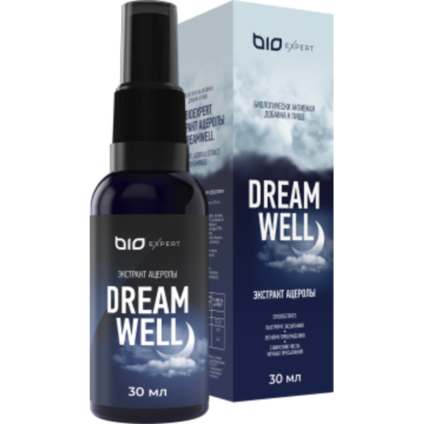 BioExpert, «Экстракт ацеролы DreamWell» , жидкость, 30 мл