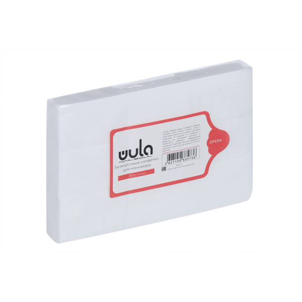 Салфетки WULA NAILSOUL д/маникюра безворсовые жесткие 600 шт