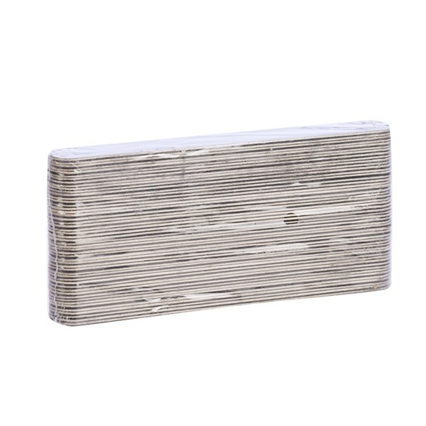 Пилка-наждак Классика на деревянной основе абразивность 240 18 см цвет чёрный 50 шт