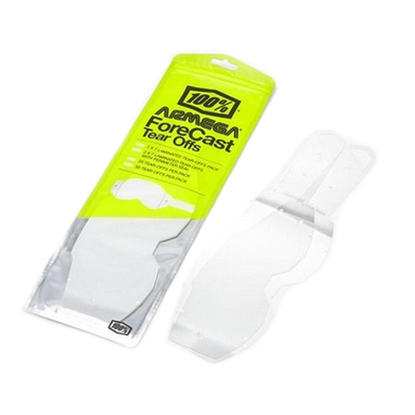 Линзы отрывные 100% Armega Forecast Standart Tear Offs, 20шт, 59065-00001