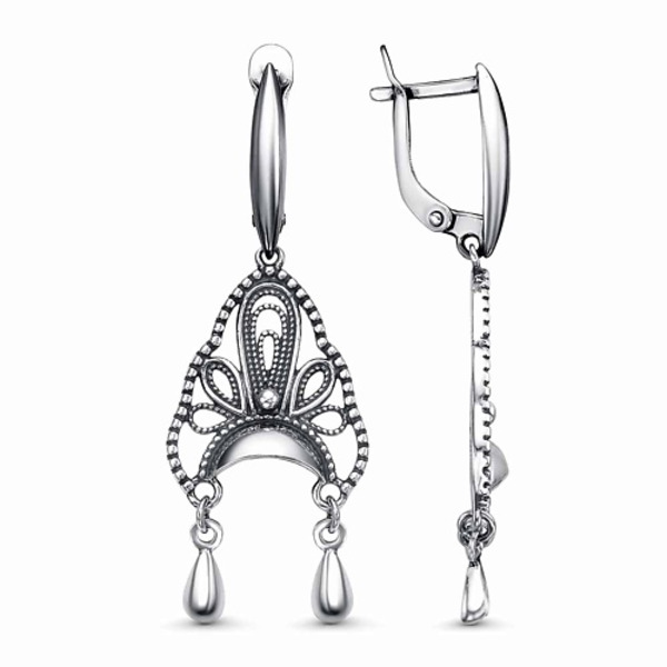 ПРИВОЛЖСКИЙ ЮВЕЛИРНЫЙ ЗАВОД КРАСНАЯ ПРЕСНЯ Серьги