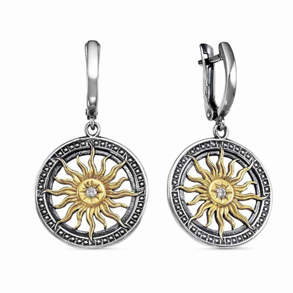 ПРИВОЛЖСКИЙ ЮВЕЛИРНЫЙ ЗАВОД КРАСНАЯ ПРЕСНЯ Серьги