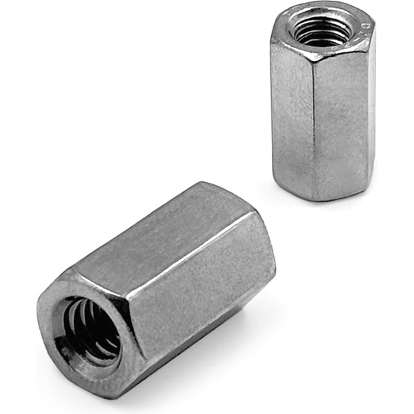 Удлиненная нержавеющая гайка KREPFIELD М8x24 DIN 6334, 4 шт. 6334A2ГАЙКАМ8Х24-4