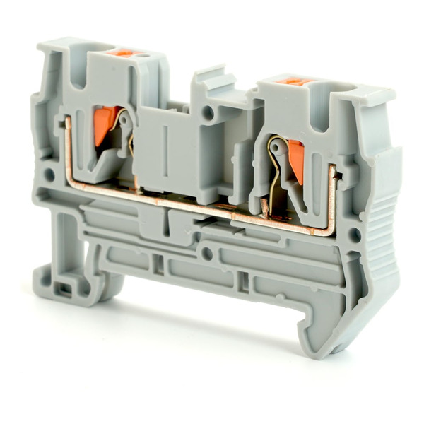 Двухпроводной проходной пружинный зажим STEKKER зни - 4 49242