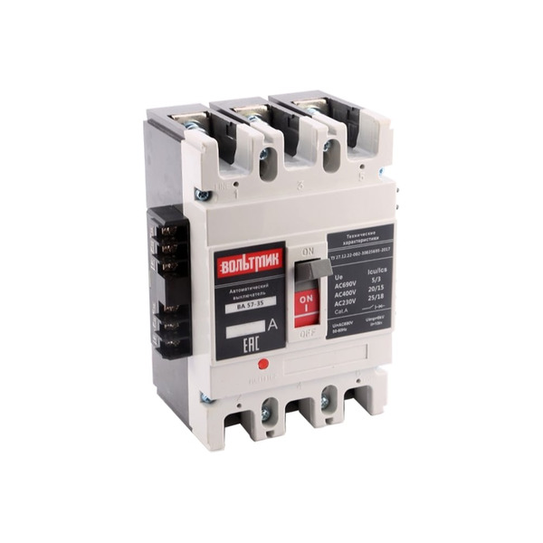 Автоматический выключатель ВТМ ВА 57-35 341215 ВТМ00041762