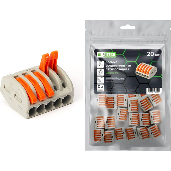 Соединительная клемма ALTECH LBB222-415 4673758070555