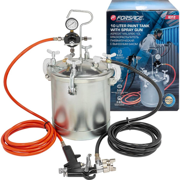 Пневматический краскораспылитель Forsage F-8312(61553)