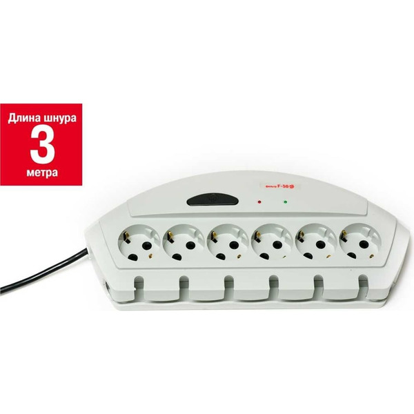 Сетевой фильтр Vektor f-50е 15789