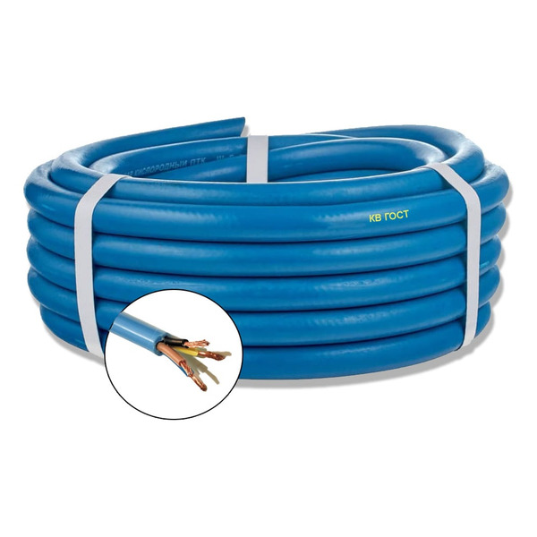 Водопогружной кабель ПРОВОДНИК КВ 4x4 мм2, 900м OZ297395L900