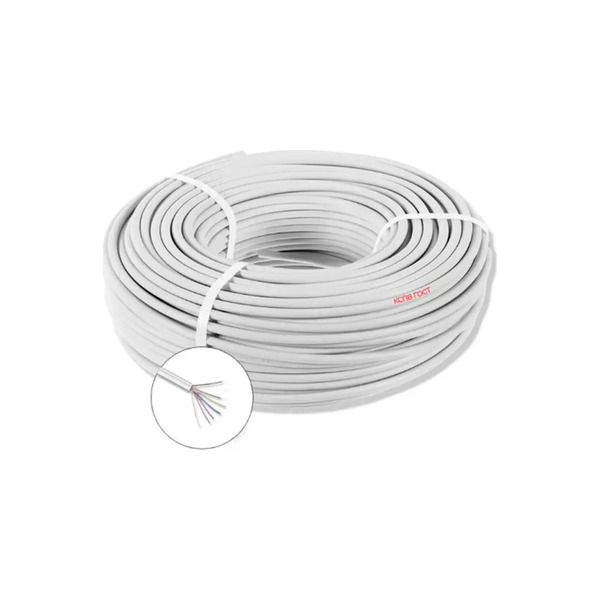 Кабель для пожарной и охранной сигнализации ПРОВОДНИК кспв 8x0.4 мм2, 150м OZ67834L150