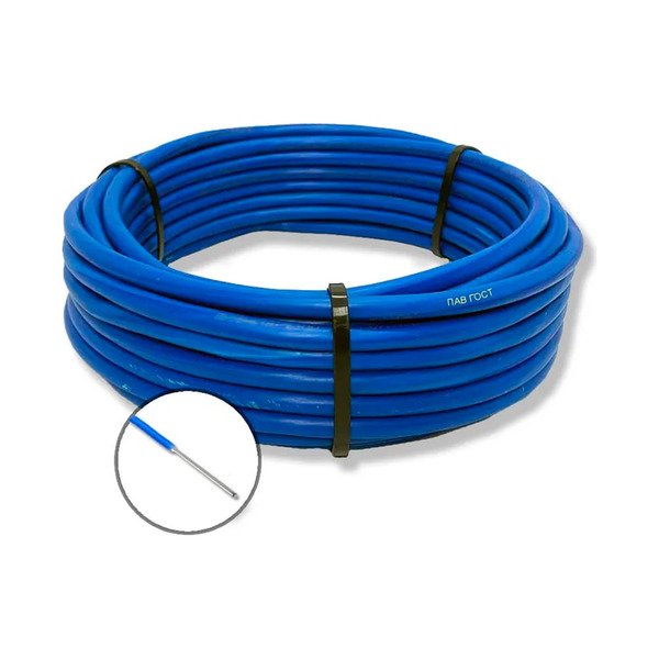 Установочный провод ПРОВОДНИК ПАВ 1x25 мм2 Синий, 600м OZ251792L600