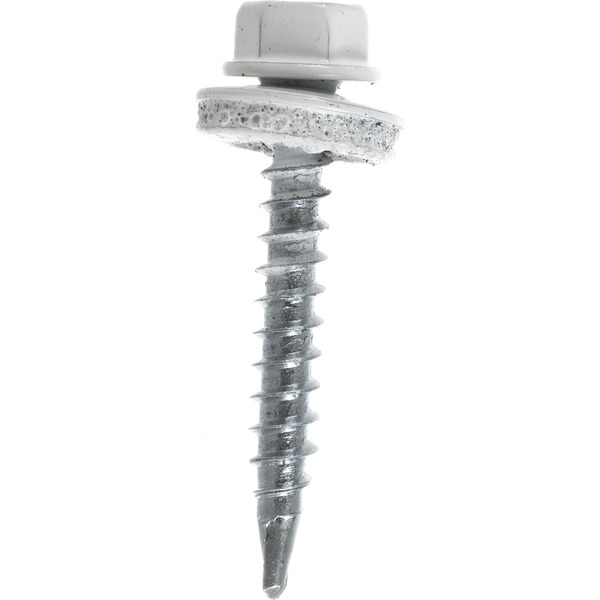 Кровельный саморез Саморезик 4,8х3835 RAL9003 RR20 сигнальный белый (250 шт.) SKRAL9003-4,8х38 -250