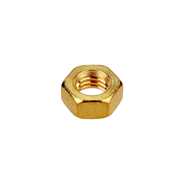 Латунированная гайка ЦКИ М4 DIN934 200 шт. 63941