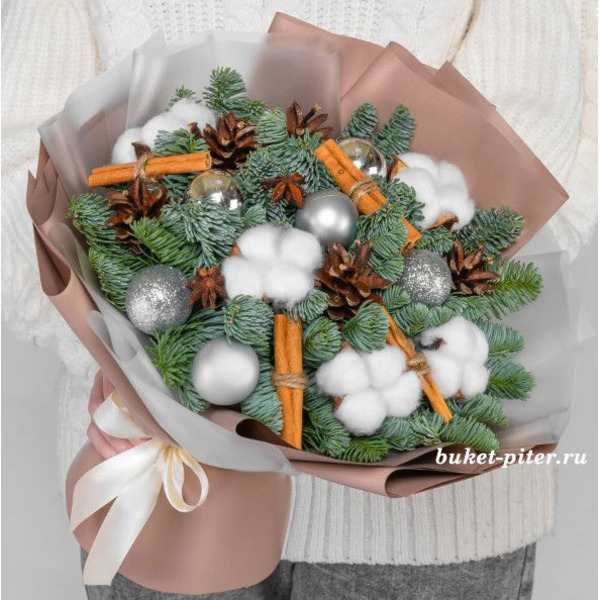 Букет из Нобилиса с Корицей