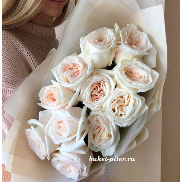 Букет Роз Вайт О"Хара White O"Hara