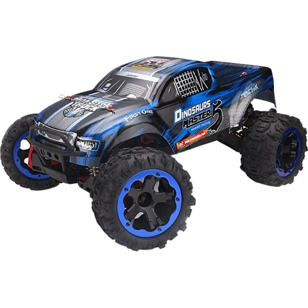 Радиоуправляемая модель монстр Remo Hobby Dinosaurs Master Brushless (синий) 1к8 (RH8035-BLUE)