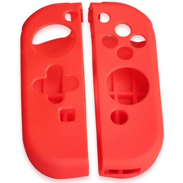 Силиконовые чехлы OIVO для 2-х контроллеров Joy-Con (красные)