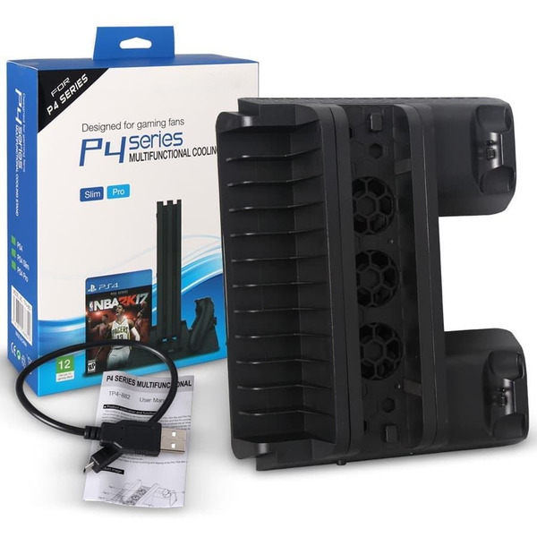 Многофункциональный стенд (подставка) 5в1 для PS4 Slim/Pro (TP4-882)