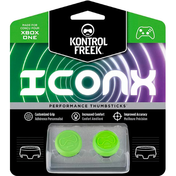 Накладки на стики KontrolFreek ICONX для геймпада Microsoft XBOX One/Series (салатовый)