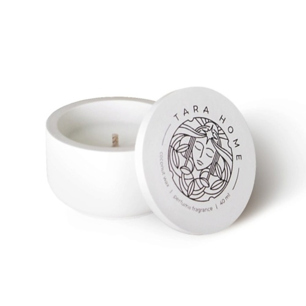 TARA HOME Ароматная свеча «Velvet Smoke | Бархатный дым» 40