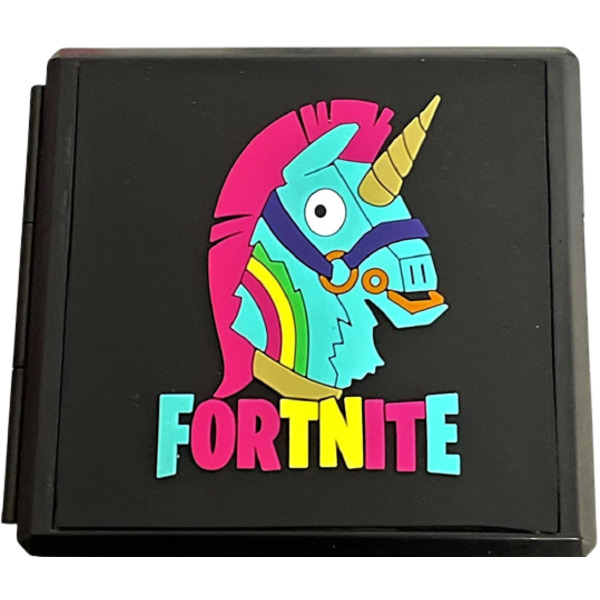 Защитный кейс HORI Premium Game Card Case Fortnite Unicorn (NSW-038U) для Nintendo Switch