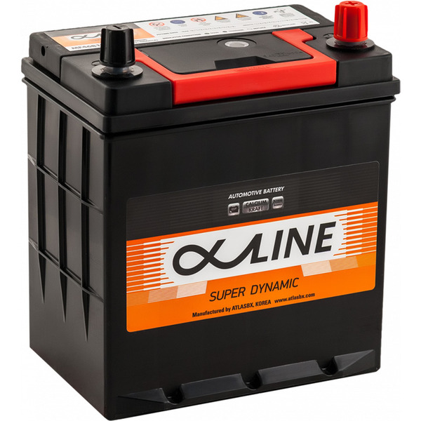 Автомобильный аккумулятор Alphaline SD 44 Ач обратная полярность B19L