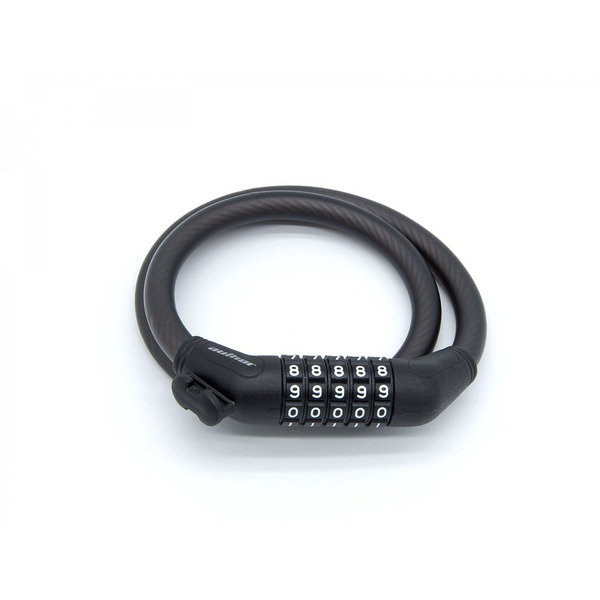Замок велосипедный AUTHOR ASL-44 SpirCod 12х700мм, 245гр, черный матовый, 8-17060302