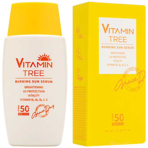 GRACE DAY Солнцезащитная сыворотка с витаминами SPF50+ PA++++ 50