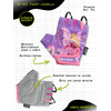 Велоперчатки детские Vinca Sport, фиолетовые, VG 953 Fairy Camilla