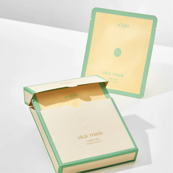 A`SKIN CARE Маски для лица с центеллой азиатской 5