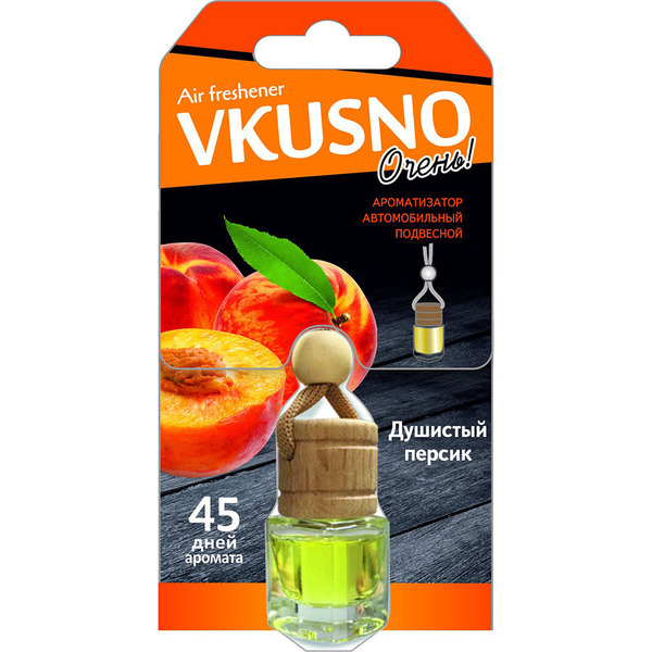 Ароматизатор Azard Freshco Vkusno Персик подвесной (art.AR1VB003)