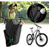 Сумка велосипедная Rockbros, на подседельный штырь, с карманом для бутылки, черный, C26-BK