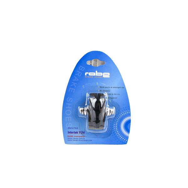 Колодки тормозные велосипедные JOY KIE Road Brake, 55мм, черные, RBT 24018