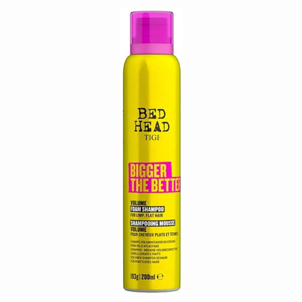TIGI Шампунь-мусс для объема волос TIGI Bed Head BIGGER THE BETTER 200