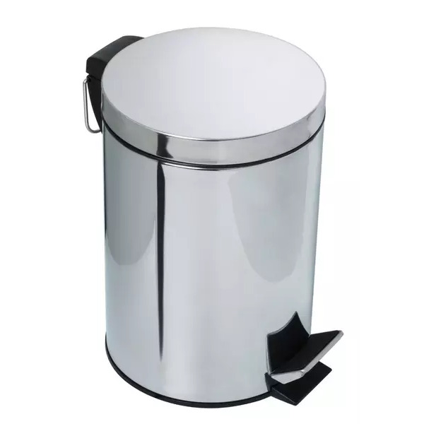 Мусорное ведро с педалью «Fixsen» Hotel FX-34024 5 л хром